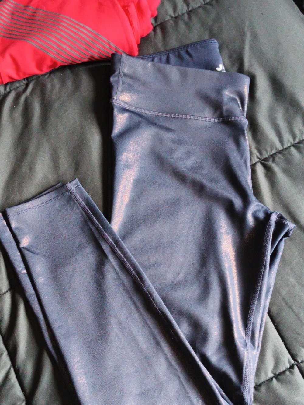JoyLab Navy Shine Leggings M